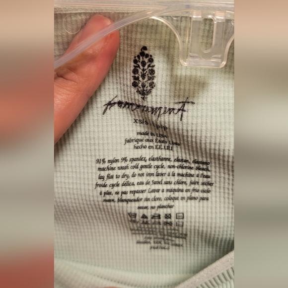 Free People Movement Cut it Out Long Sleeve Size XS/S in Mint NWOT * - Picture 7 of 8